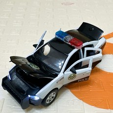 《翔翼玩具》模型玩具 迴力車 警車 合金迴力車 1:32 合金車 交通警車 玩具車 燈光 合金汽車模型, 1個, 13-6577合金警車