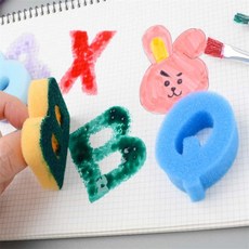 짱틸리티 알파벳 숫자 스펀지 숫자놀이교구