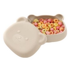 아띠래빗 아기 곰 흡착볼 450ml, 크림베이지, 5개