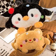 臺灣-出貨【秋冬款熱銷】可插手毛絨熱水袋暖水袋註水女生姨媽暖肚子家用學生宿捨床上暖腳, 1個, 財源滾滾,800ml熱水袋注水內膽【加厚防爆】