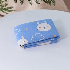 여름용 반려동물 침대 강아지 고양이 사계절용 소형견용, 1개, 블루래빗 B A