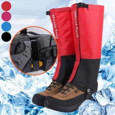 겨울 아웃도어 등산 스노우 발토시 스패츠 방수, 퍼플-M_FREE