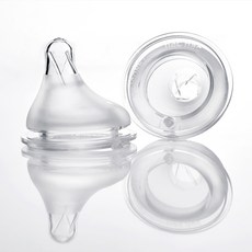nac nac 妍心35%乳感防脹氣寬口奶嘴 食品級矽膠寬口徑奶嘴, 1個, 寬口奶嘴(1入)-L