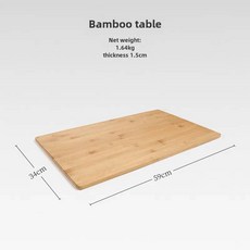 접이식 테이블 휴대용 캠핑 피크닉 테이블 다기능 쌓인 스토리지 랙 접이식 바베큐 철 메쉬 테이블, Wooden board