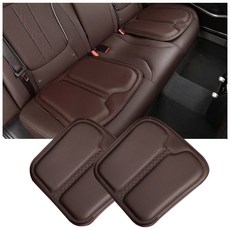아우디 A4 A3 감압 S1 압력 카시트 코튼 S4 TT TTS RS3 2PCS 쿠션 Q3 컴포트 코어 Q5 Q7 브라운 엘라스틱 S3 Q2L RS6, 2 Pcs Brown