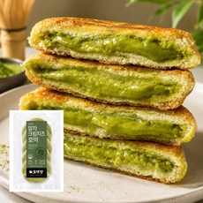 [호떡당] NEW 말차 크림 치즈 호떡! 영양간식 요즘대세 MZ 간식, 1개, 350g