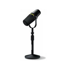 SHURE 舒爾 MV7+ Podcast 麥克風 套裝組 含支架 黑色