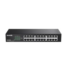TENDA TEG1016D 16포트 기가비트 스위치 비관리형 보호 평생 제한된 트래픽 최적화 데스크탑 팬리스 사무실 허브 네트워크 이더넷 금속 견고한, 24