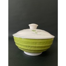 日本進口綠南瓜7.5吋蓋碗 泡麵碗, 1個