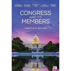 (영문도서)Congress and Its Members Paperback, CQ Press, English, 9781071981931 CQ Press, English, 9781071981931