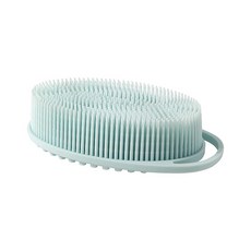 프리먼 프리미엄 실리콘 바디 스크러버 각질 제거 및 마사지 양면 내구성이 뛰어나고 루파보다 위생적인 남성 여성용 크루얼티 프리 샤워 목욕 액세서리 1 카운트, Freeman 프리미엄 실리콘 바디 스크러버, 각질 제