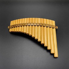 대나무 팬플룻 15관 목관 펜플릇 남미 피리 초보용 입문용, 1개, A. 18튜브 왼손 G키(최저음 mi)