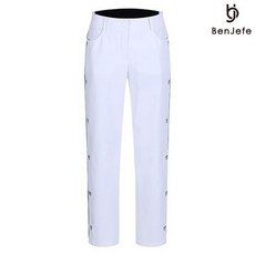 [벤제프]여성 자수포인트 스트레이트핏 팬츠 569045