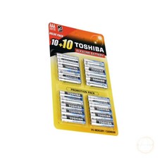 도시바 AAA 20개입 일회용건전지, 1개