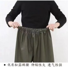 分體式雨衣 成人款騎行外賣專用, 加厚耐磨防暴雨雨衣吸汗透氣款【單件褲子】,XL【適合身高156-166CM穿】