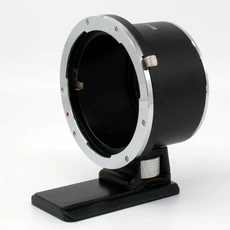 Mamiya 645 렌즈-Canon EOS RF 마운트 카메라용 M645-EOSR 삼각대 스탠드 어댑터, 02 adapter with stand