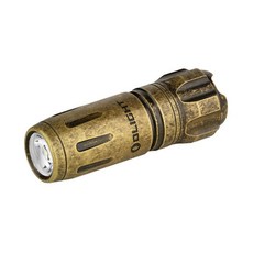 電筒王 Olight i18 黃銅180流明鑰匙圈燈 強弱兩檔 旋轉調光 隱藏式充電口 TYPE-C, 黃銅, 1個