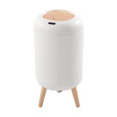 핸즈프리 자동 센서 휴지통 14L, 화이트 화이트