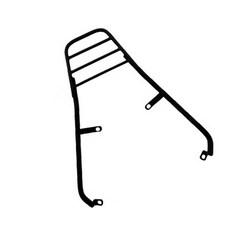 Yamaha BWSR 雙碟版 16mm 實心鐵後箱架, 鐵架 / 黑色, YAMAHA BWSR二代 專用後架 貨架 漢堡架 鋁箱