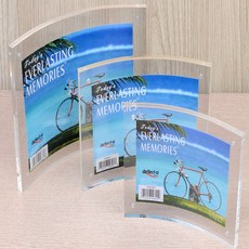 홍해지구 자석액자 웨딩사진액자, 투명, 1개
