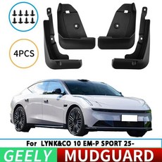 지리 링크앤코 스포츠 전후방 휠 머드가드 자동차 타이어 스플래시 가드, 1개, 기본