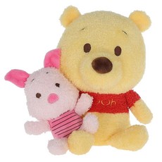[4] Kids Preferred 디즈니 베이비 곰돌이 푸 봉제 인형 작은 돼지 CUTEEZE 수집용 봉제 동물 인형