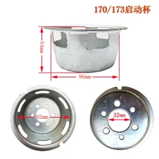1PC 173F178F186F188F 마이크로 경운기 디젤 발전기 시동 컵 클로, 01 173F