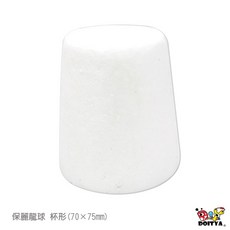 杯形保麗龍球 70x75mm - 美勞材料 (台灣現貨), 1個, 70x75mm杯形保麗龍球