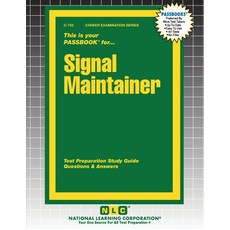 (英文圖書)Signal Maintainer 平裝版, National Learning Corp, 英文