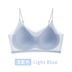 無痕內衣 無鋼圈運動內衣 冰絲涼感透氣固定杯