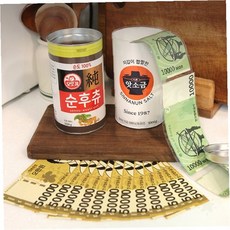 조미료 용기 모형 속 지폐 숨김 깜짝 장치 축하 감사 전달 기념 선물 포장 용품, 1개, 앗소금