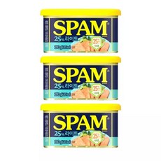 스팸 25 라이트 200g x 3개