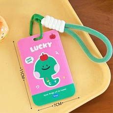 하른 귀여운 마카롱 컬러 카드 케이스