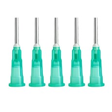 철공자 접착제 노즐 14G 공업용 주사기바늘 플라스틱바늘, 5세트