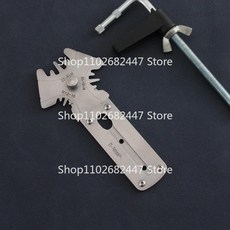 Nattools 가죽 절단 칼 DIY 가죽 만들기 도구 사다리꼴 가죽 제품 절단 칼 검은 호두 손잡이, 02 Knife and blades