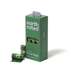 莎賓 Earth Rated 第3代 環保撿便袋 無香精 堅韌耐用 寵物外出必備, 薰衣草, 1個, 21個裝