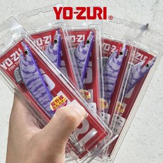 요즈리 삼봉에기 심해 갑오징어 한치 에기 5개, KVPU(퍼플퍼플), 1세트, 8.3g