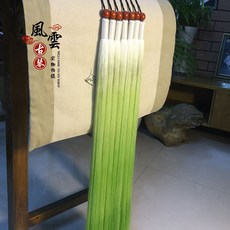 巨匠工廠古琴琴穗 古琴流蘇古琴漸變專業級琴穗 真古風 古琴配件古風, 漸變綠, 1個