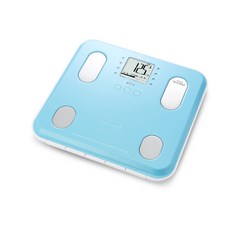 TANITA九合一體組成計BC-565-台灣公司貨，精準測量體脂，掌握健康變化，輕巧易收納, 藍, 1個