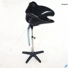 이동식 샴푸대 환자용 세면 물펌프 시설 세트 머리감기 공식 기본 노약자 패키지 간병, 1개, F. 블랙 이동식 세면대