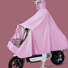 배달용우비 스쿠터방한 스쿠터 오토바이 판초우의 방수 겨울오토바이 방한 겨울, 3XL_화이트, 본상품, 본상품