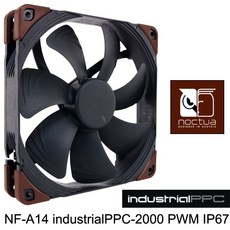 Noctua NF-A14 industrialPPC-2000工業級IP67防塵防水PWM風扇, 1個