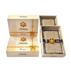 국내산 소분형 무소초 벌집꿀 500g x 4팩 총 2kg 벌집꿀 양봉벌꿀 꿀 벌집꿀 무소초꿀, 4개