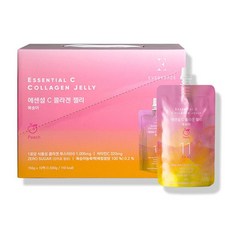 [콜라겐 함유] 에브리데이즈 에센셜 C 곤약젤리 비타민C 저칼로리 복숭아 150g 10팩 1박스
