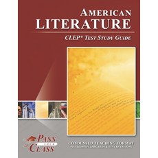 (영문도서) American Literature CLEP Test Study Guide Paperback, Breely Crush Publishing, English, 9781614336976