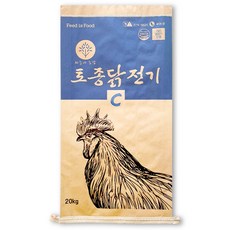 한일 토종닭 전기 크럼블 사료, 20kg, 1개