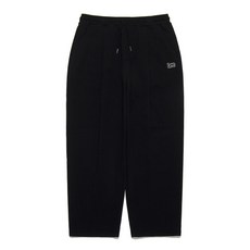 매장정품 LEE 리 원턱 와이드 스웻 팬츠 블랙 LE2501PT23BK 716761