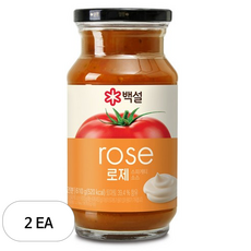 백설 로제 스파게티소스, 610g, 2개