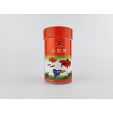 雅柏 UP 小型魚專用飼料 (紅蓋) 100g, 1個, 45g