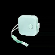 미니 측정 플라스틱 눈금자 롤 테이프 쥬얼리 정확한 만들기 수지 공예 도구, 색상: 3. Square Green